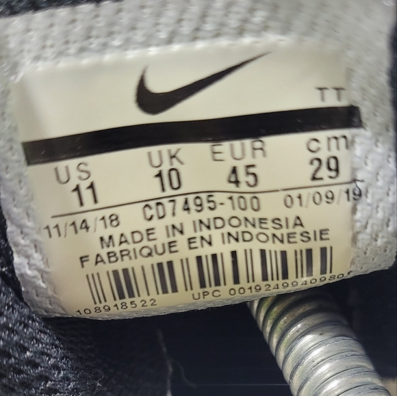 NIKE AIR MAX 95 RUNNING SHOES MEN'S SIZE 11 GREY AMARILLO CD7495-100 - Picture 5 of 16